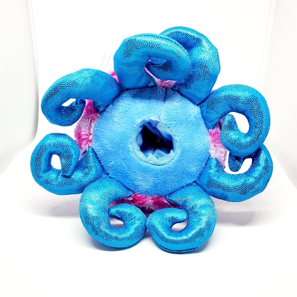 Poopchi's Friends Octo The Octopus Plush Brand New Poopchis Grin Studios - Picture 7 of 10